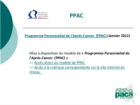 Présentation du Programme Personnalisé de l'Après-Cancer (PPAC)