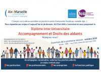 Nouveau : le Diplôme Interuniversitaire "Accompagnement et Droits des Aidants" d'Aix-Marseille Université